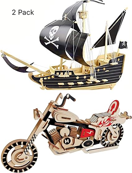 pirate ship toy wooden