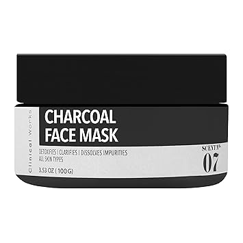 Download Amazon Com Clinical Works Charcoal Face Mask Scent No 07 Wash Off Mask Removes Dirt Debris Oils Impurities And Blackheads Fights Acne Detoxifies Unclogs And Purifies Skin For All Skin Types 3 53 PSD Mockup Templates