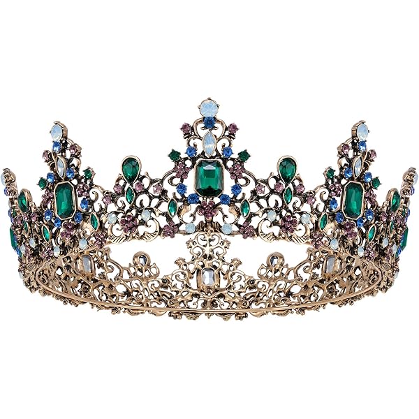 Amazon.com: ZIFENGXUAN Ladies Crown Tiara for Women Crystal