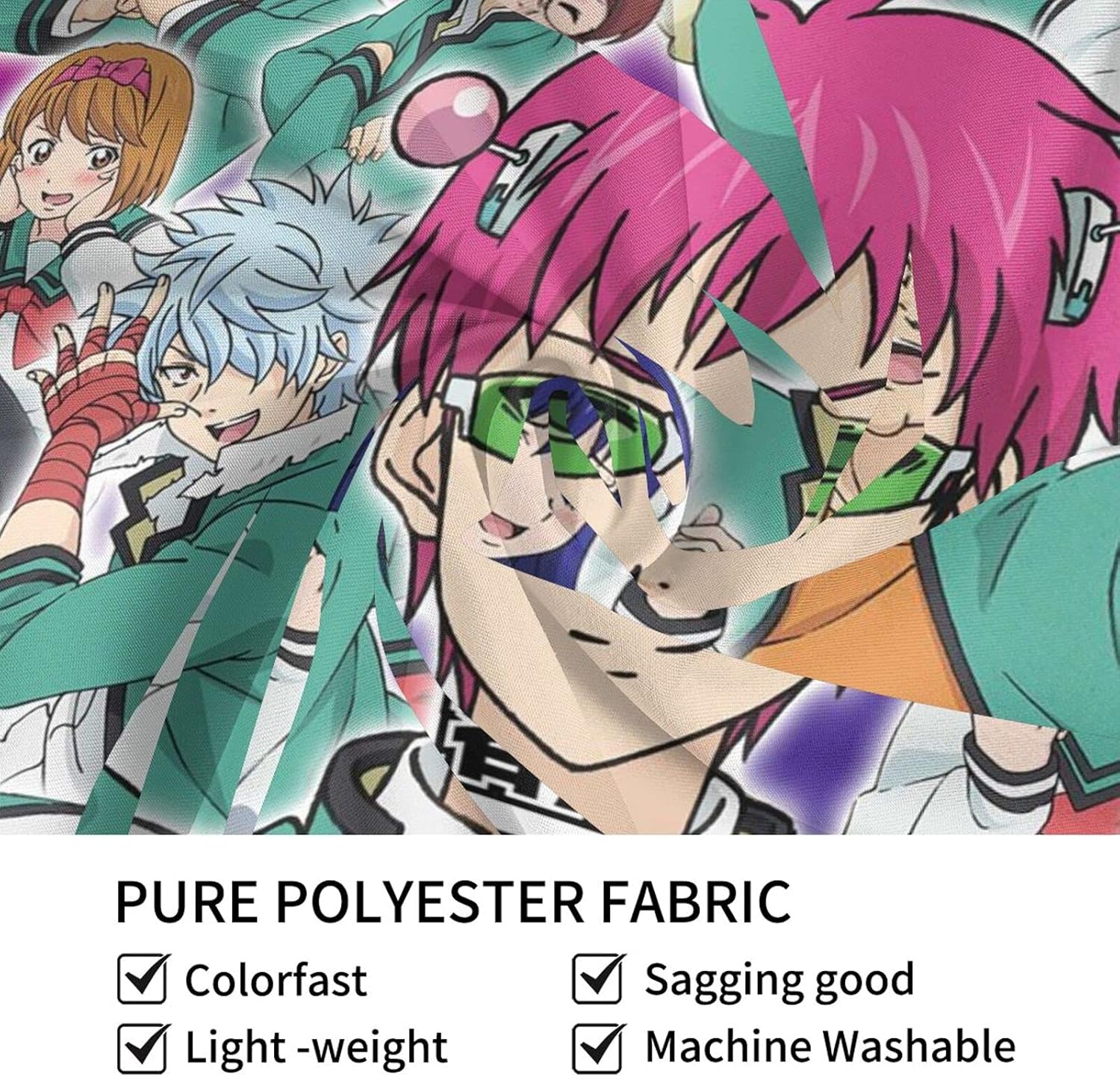 Amazon Co Jp 斉木楠雄のps難 2 多機能 パーソナリティ壁画 タペストリー 大きいサイズ 布ポスター 壁掛け布 インテリア 高級写真のタペストリー 背景布 布を掛ける 壁紙 布製3cmｘ152cm ホーム キッチン