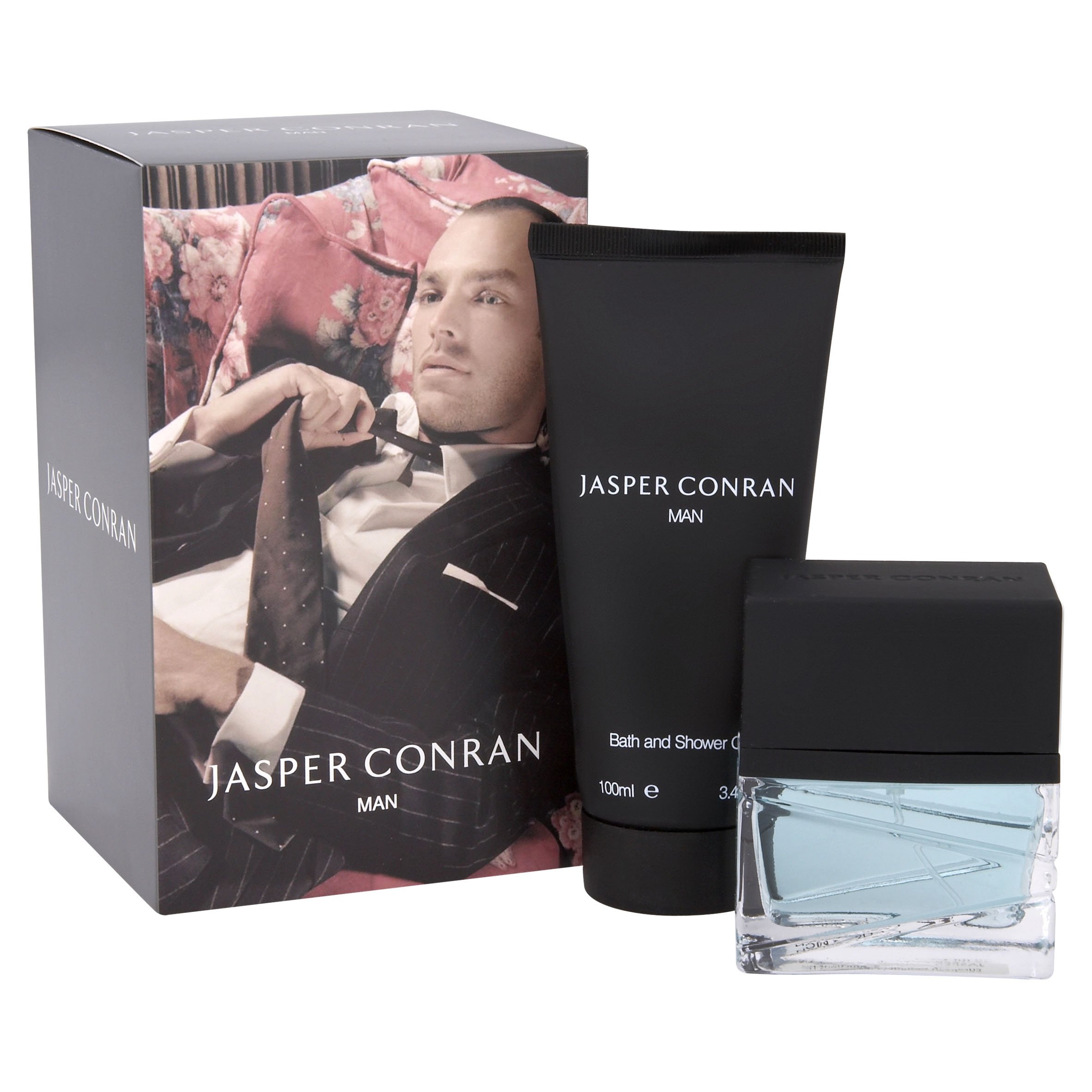 Jasper Conran Signature Man Eau De Toilette Spray 40ml & Bath & Shower Gel 100ml