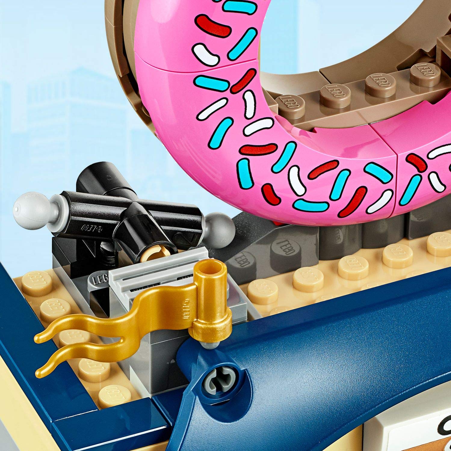 lego city 60233 donut shop opening