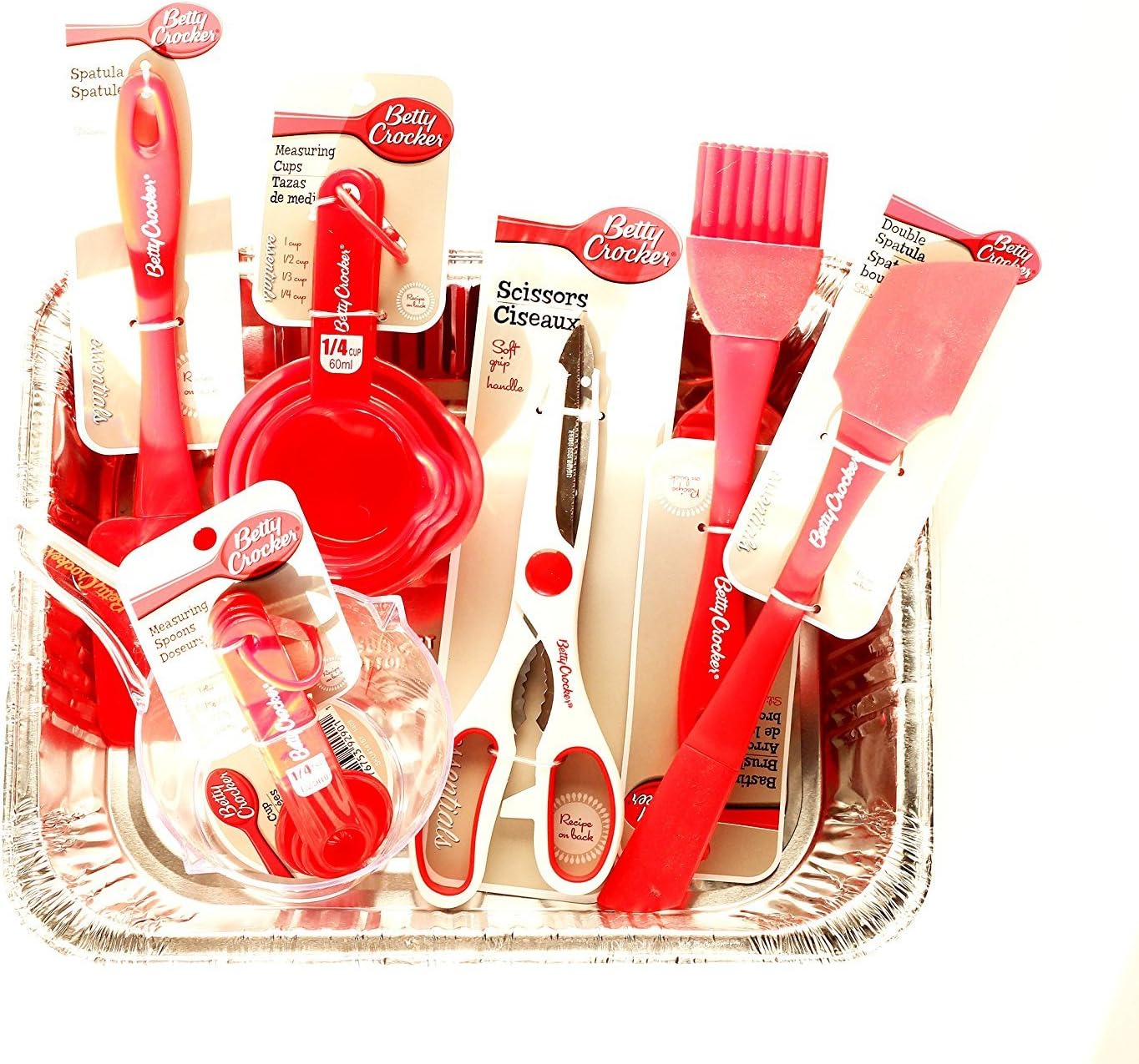 Betty Crocker 8 Piece Holiday Bakeware Set Amazon.co.uk Kitchen & Home
