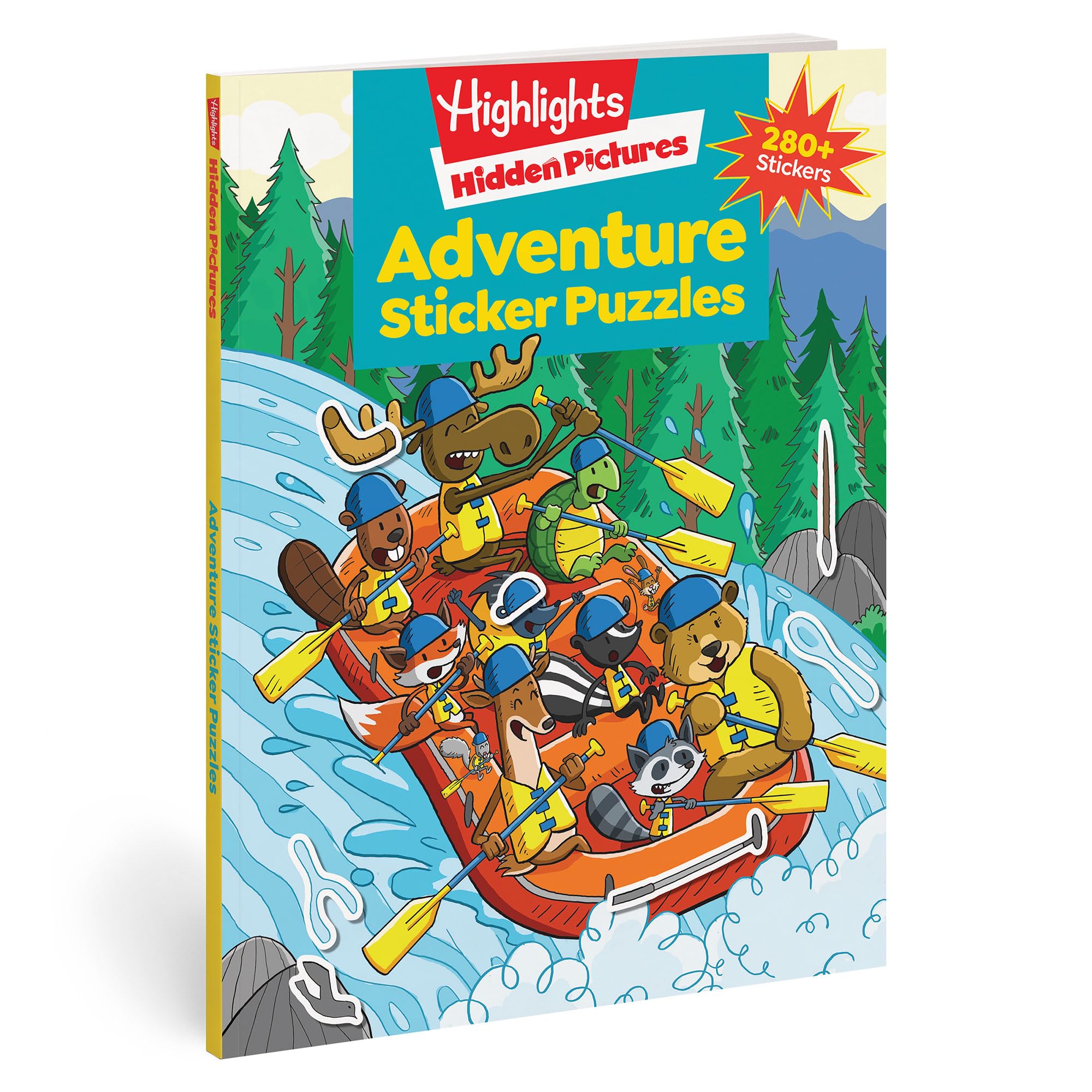 Adventure Puzzles (Highlights? Sticker Hidden Pictures)