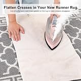 SHACOS Hallway Runner Rug 50x150 cm Non Slip Grey Kitchen Entryway view 8