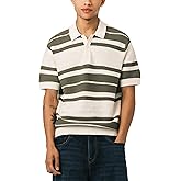 Buffalo David Bitton Mens Short Sleeve Sweater Knit Polo