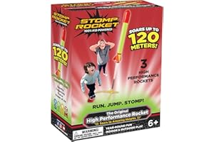 Stomp Rocket® Super High Perfomance, 3 Rockets