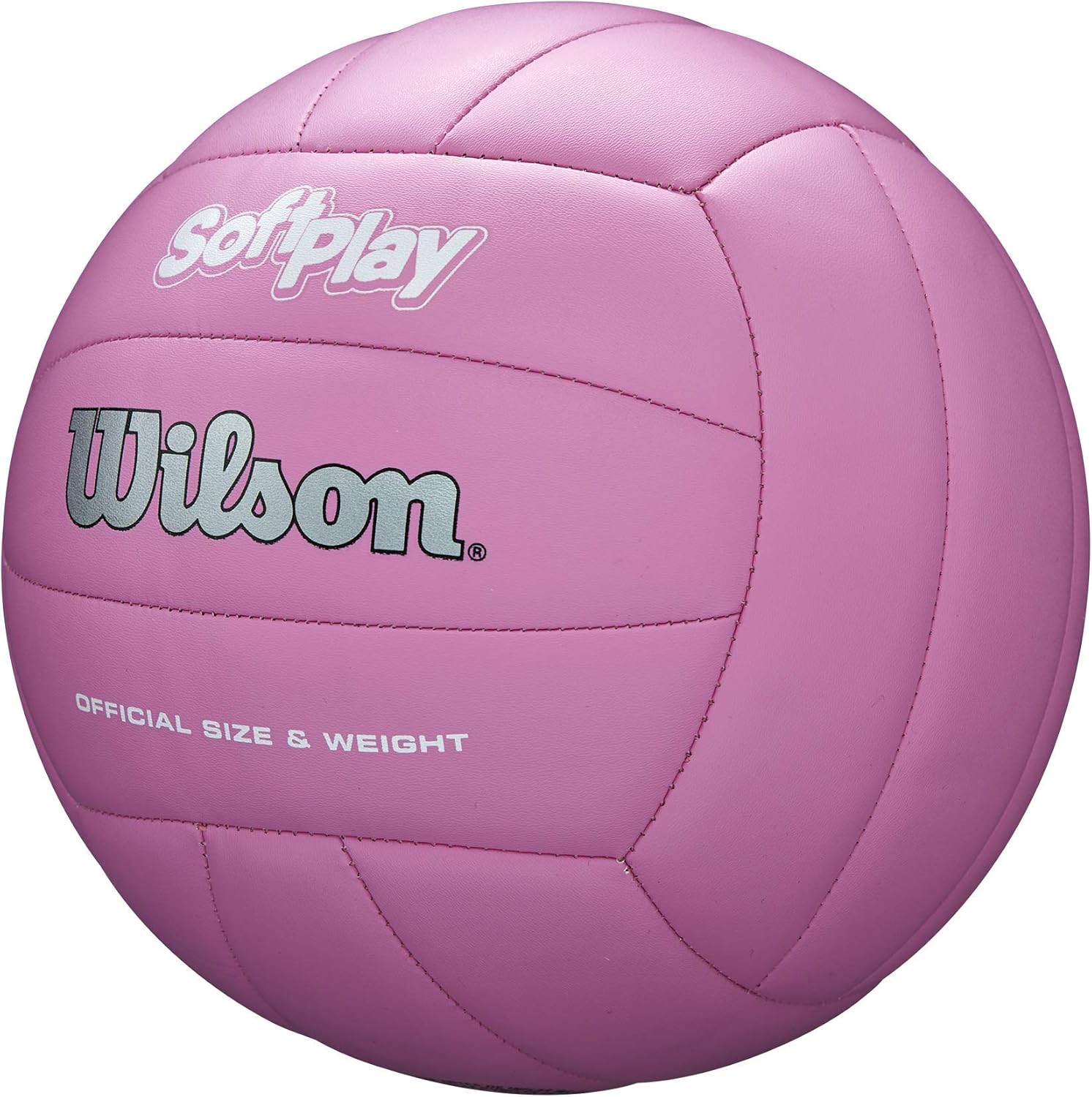 Wilson Outdoor Soft Play Volleyball (Pink) : Sports & Outdoors