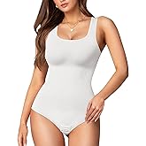 REDPAI Shapewear Bodysuits for Women Tummy Control Shapewear Faja Body Shaper Body Suit Going out Tops