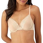 Maidenform Women's Padded Underwire Bra, Full Coverage T-Shirt Bras for Women, Convertible, Seamless (Plus