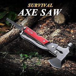 RoverTac Camping Essentials, Multi Tool Axe Hatchet