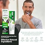 Aloe Dent Charcoal Toothpaste Fluoride Free 100 ml Natural Action view 3