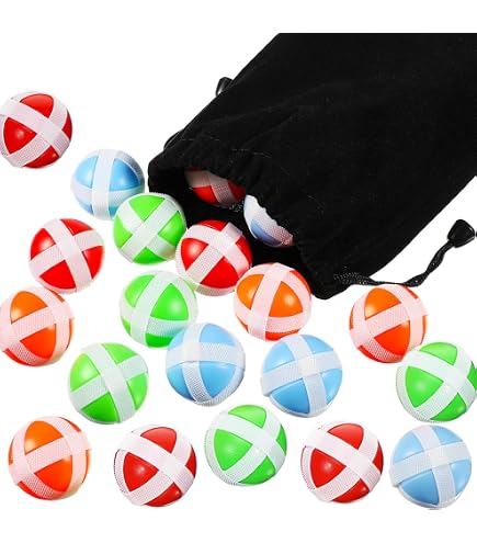 YARNOW Lot de 4 jouets interactifs pour chat en forme de balle avec plumes, jouet froissé pour animal domestique aléatoire