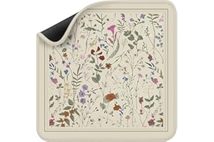 MOLOVSINY Mahjong Mat for Table, Durable Mahjong Table Cover with Unique Design, Premium Mahjong Accessories, Perfect Mahjong Gifts for Women, Game Mat for Mahjong and Board Game Enthusiasts Ethereal Blossom