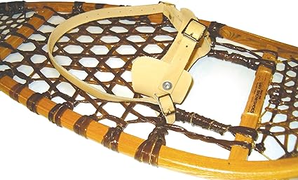 Gv Snowshoes Traditional Leather Snowshoe Bindings Amazon Co Uk Sports Outdoors