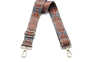 LVYOUME Purse Strap Gold Hardware Replacement Crossbody Bag Strap, Wide Adjustable Shoulder Strap