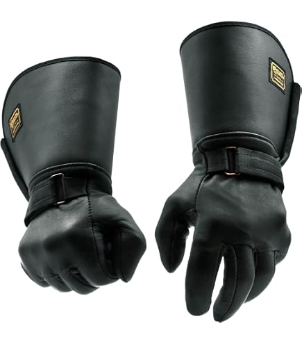 Heritage Motorcycle Gloves Crafted in Canada with Genuine Cowhide