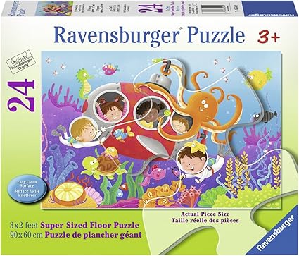 Ravensburger Deep Diving Friends Floor Puzzles (24 Piece)