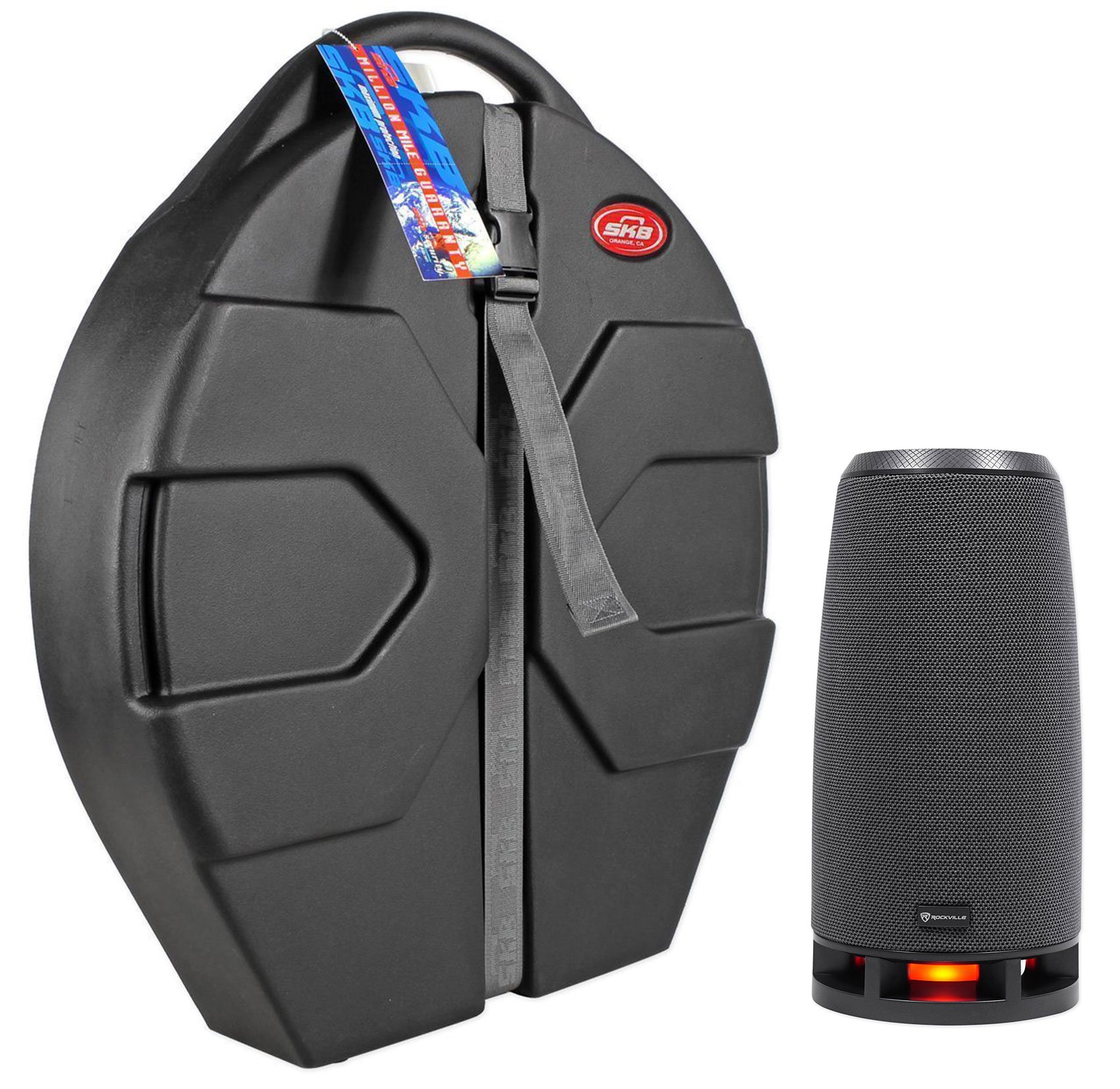 SKB 1SKBCV8 ATA 22" Cymbal Vault Hard Case, Holds 8 Drum Cymbals