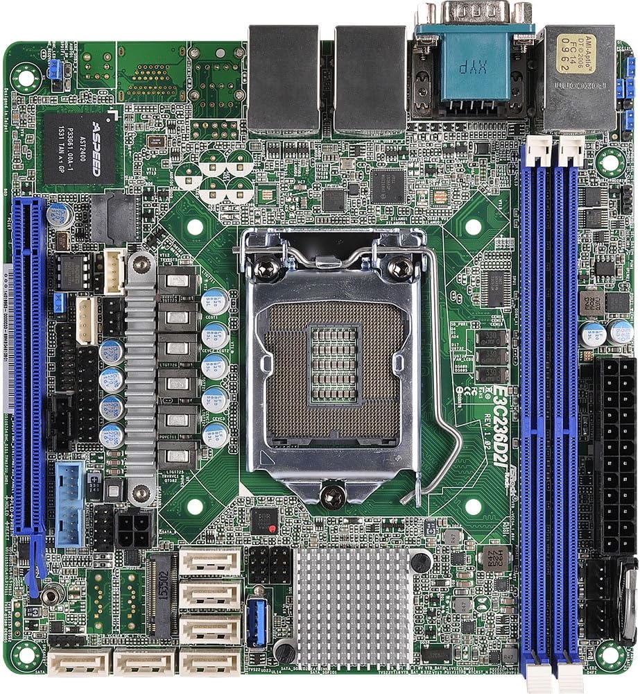 ASRock Rack Motherboard E3C236D2I