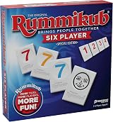 Pressman Rummikub Six Player Edition Tile Game 2-6 Players Ages 8+ view 5