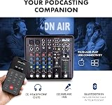 ALTO TrueMix 600 USB Audio Mixer with 2 XLR Mic Inputs, Bluetooth view 4