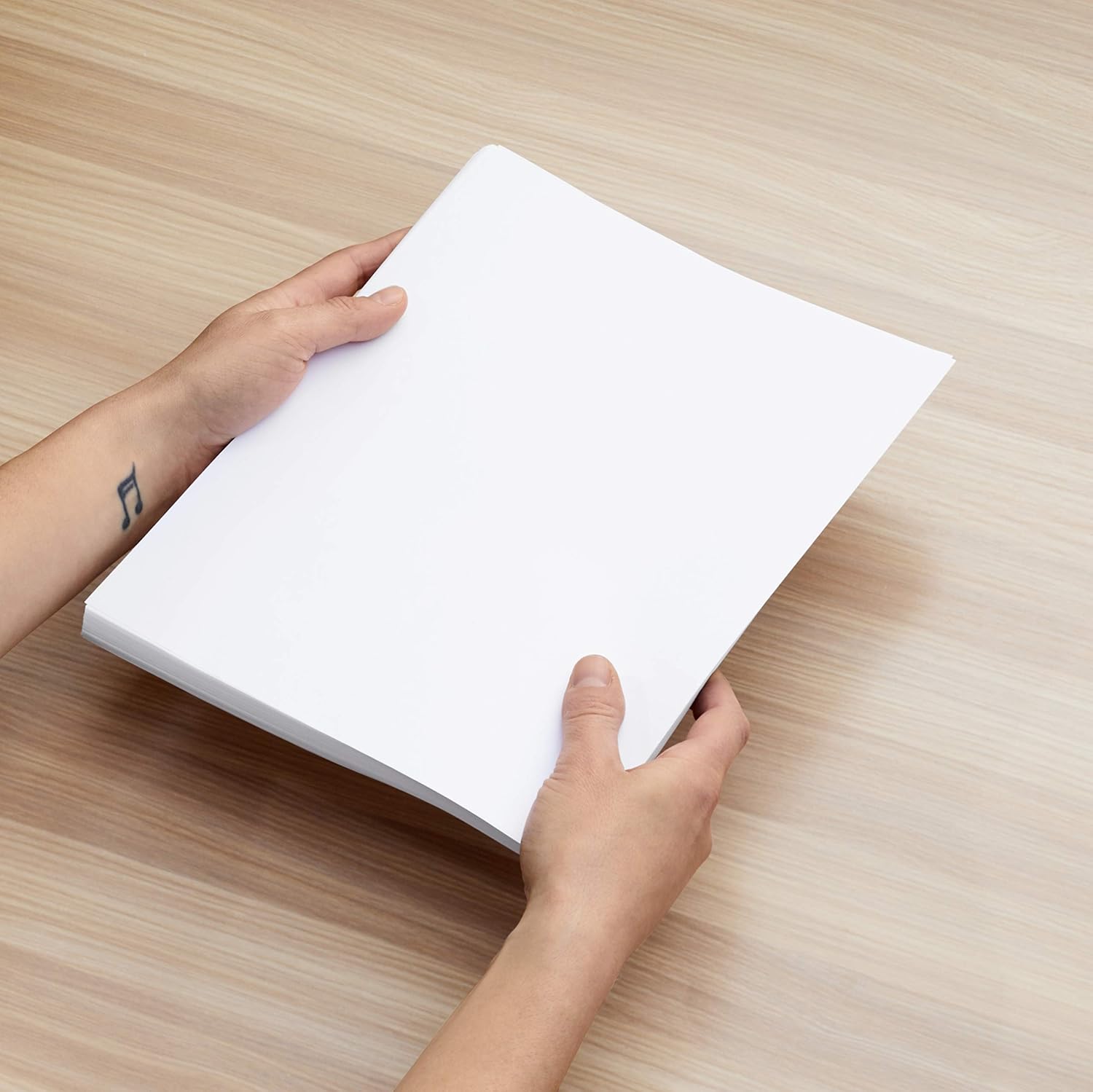  Basics Multipurpose Copy Printer Paper - 96 Bright White, 8.5 x 11 Inches, 1 Ream (500 Sheets) : Office Products