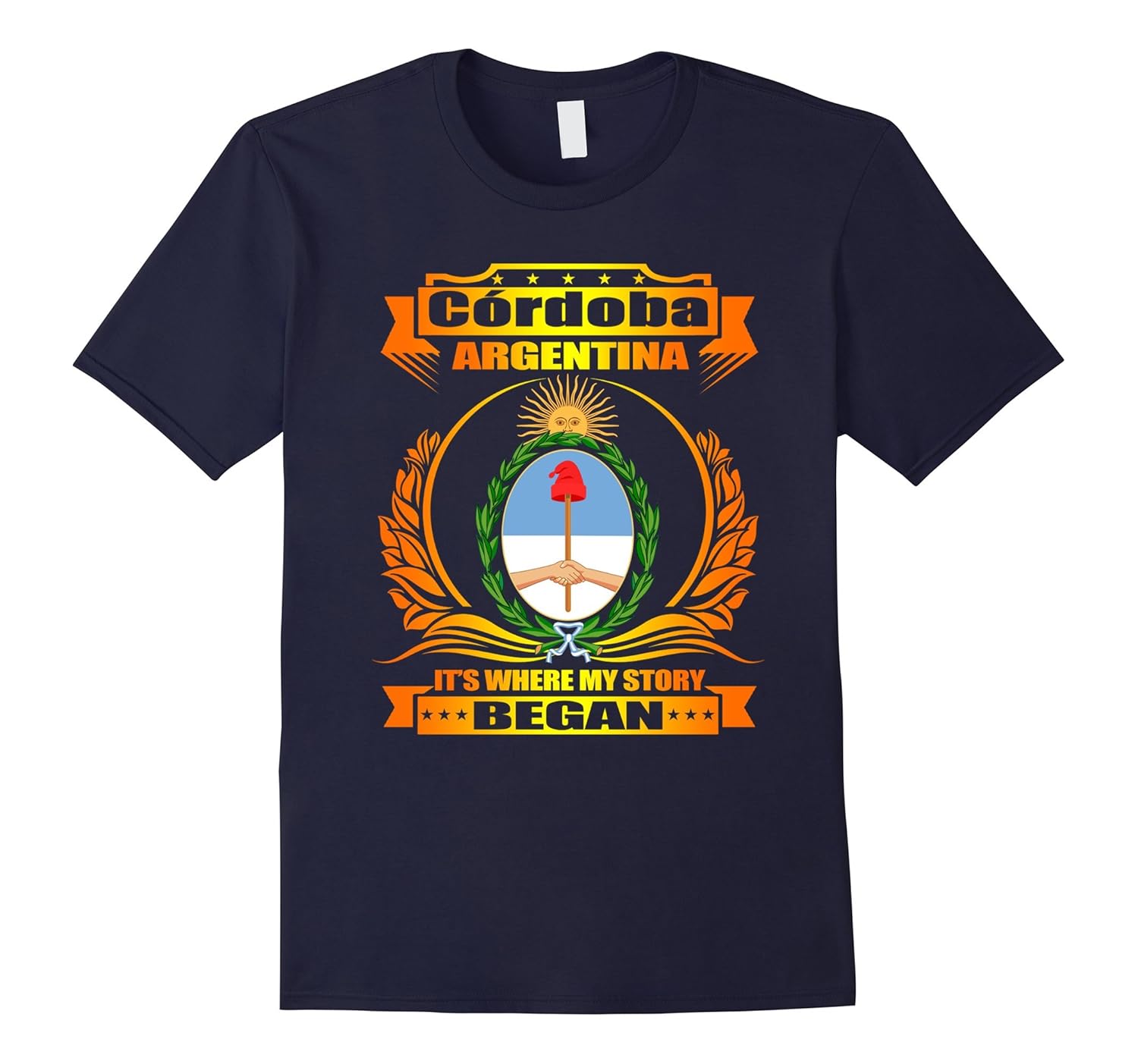 Cordoba-Argentina gift T-Shirt, Argentine awesome tees-ANZ