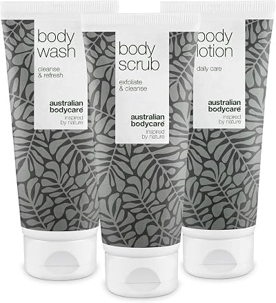 Australian Bodycare Keratosis Pilaris Skin Kit Wash Scrub Lotion Dry Bumpy