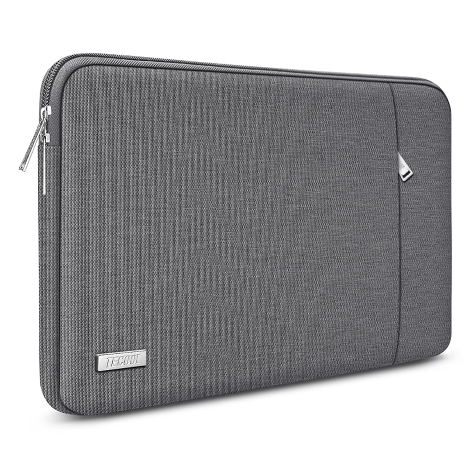 TECOOL 15.6 Inch Laptop Sleeve Protective Laptop Case 15.6 Inch for 15 15.6" HP Lenovo ThinkPad IdeaPad Dell Acer Asus Notebook Chromebook,Water-resistant Laptop Case Laptop Bag 15 15.6,Dark Grey