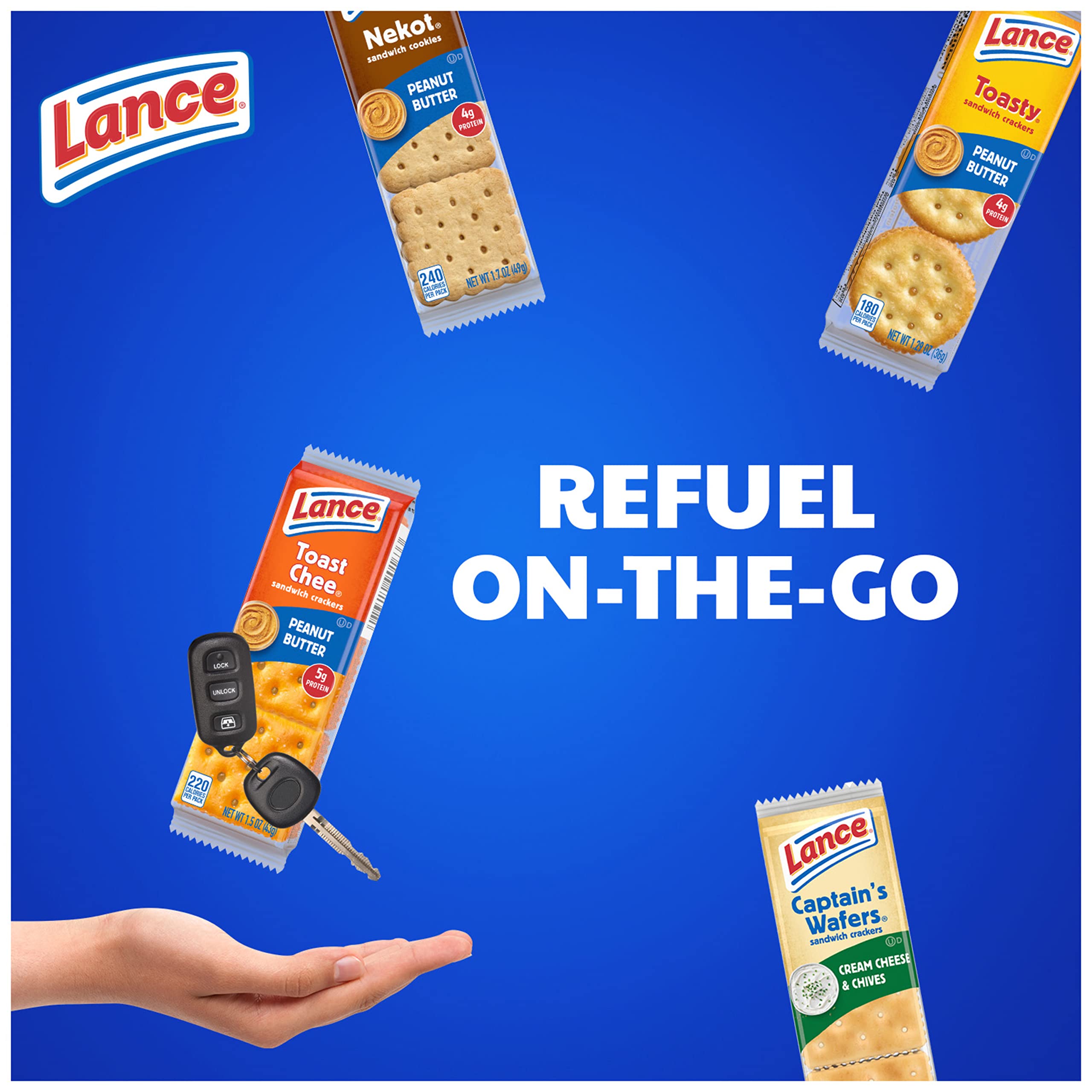 Lance Sandwich Crackers Variety Pack, 36 Ct (Pack of 36) Pricepulse