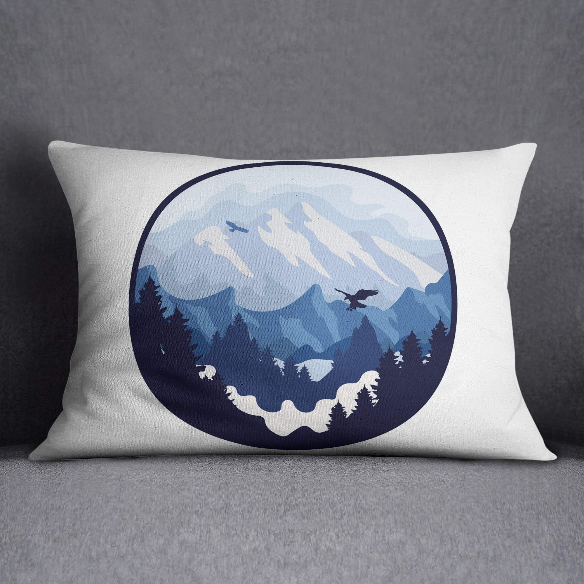 Bonamaison Decorative Cushion Cover, New Designed/Easy-care Cushion Cover, Hidden Zipper, Size: 35X50 Cm - Designed and Manufactured in Turkey