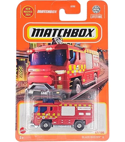 Amazon.com: Matchbox International Workstar Brush Fire Truck