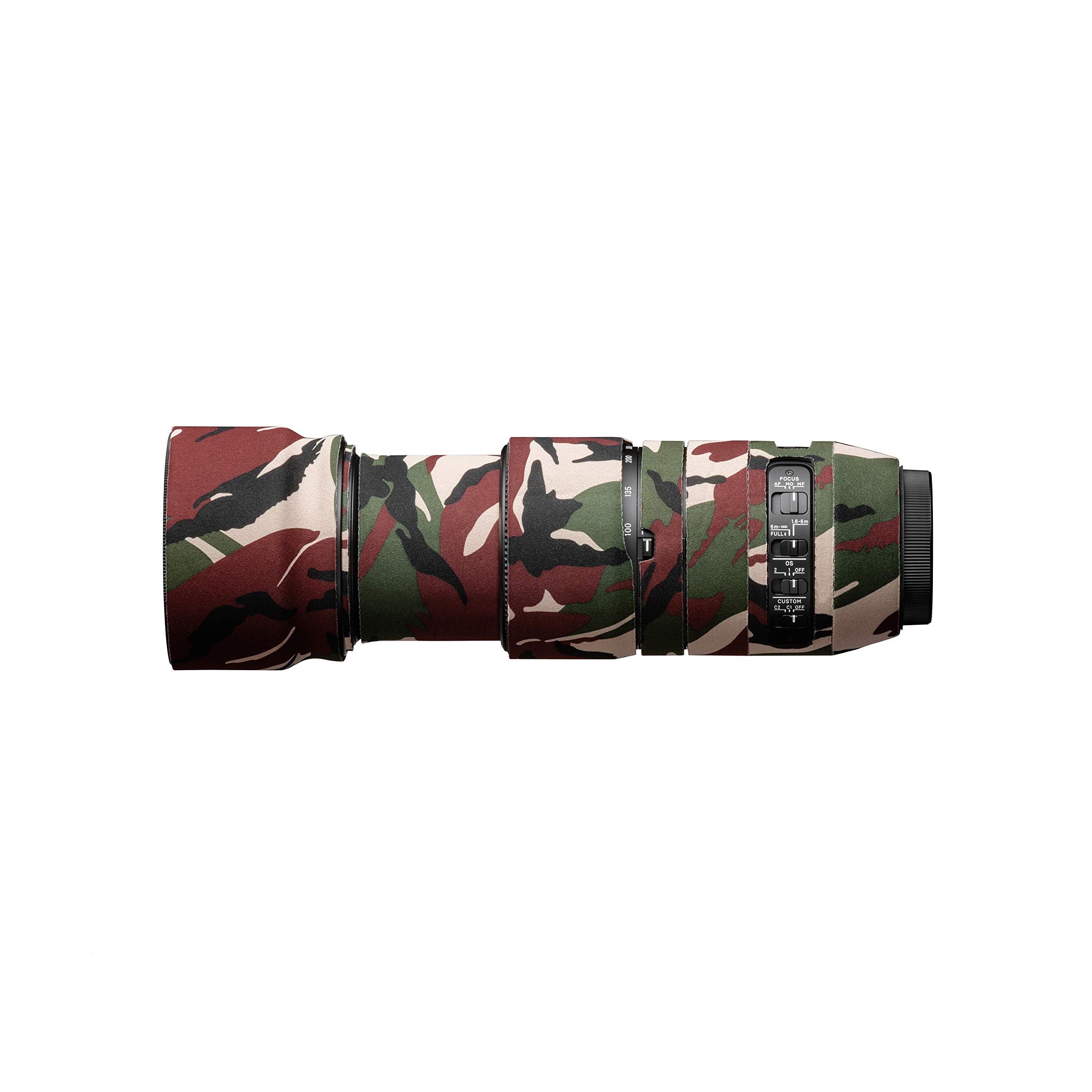 EasyCover Lens Oak for Sigma 100-400mm F/5-6.3 DG OS HSM Contemporary Green Camouflage