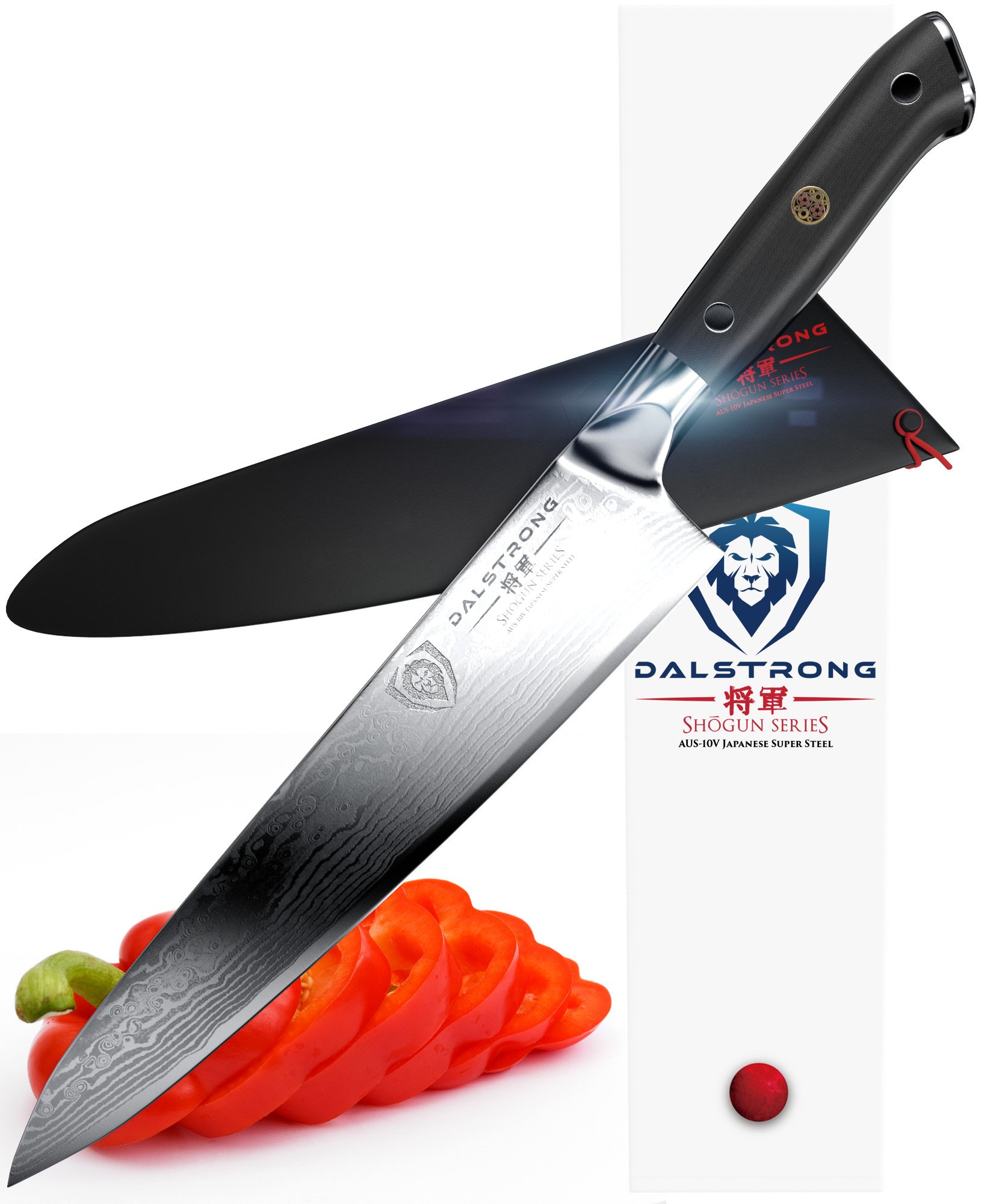 DALSTRONG Chef Knife Shogun Series Gyuto AUS10V Vacuum Heat