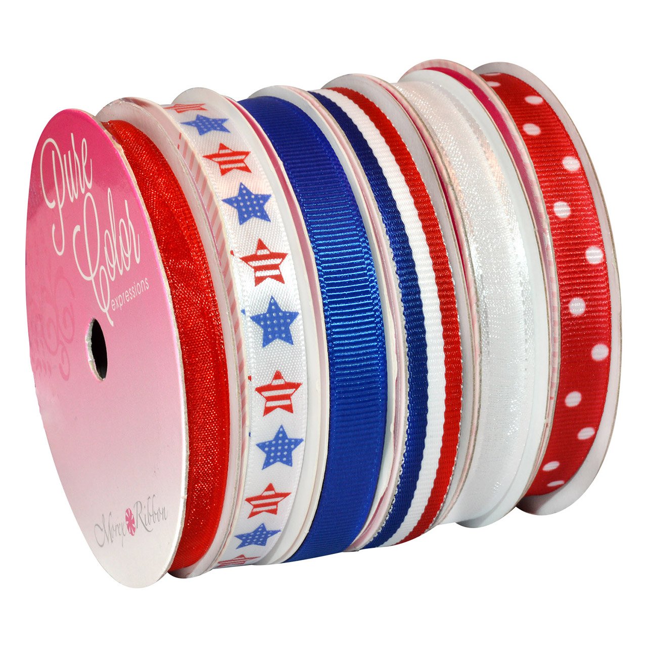 Morex Ribbon 6-Pack Sweet Petite, Patriotic