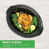 Hamilton Beach 6.5L Slow Cooker HBSC070S 240W Energy Efficient Removable view 6