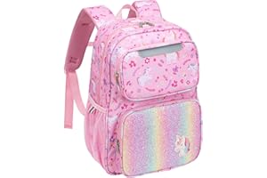 Bagseri Kids Backpack for Boys Girls - 15 Inch Kindergarten Preschool Backpack for Kids 4-7 with Insulated Pocket
