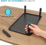 BONTEC Adjustable Monitor Stand Ergonomic Riser 3 Height Levels 100/120/140mm view 7