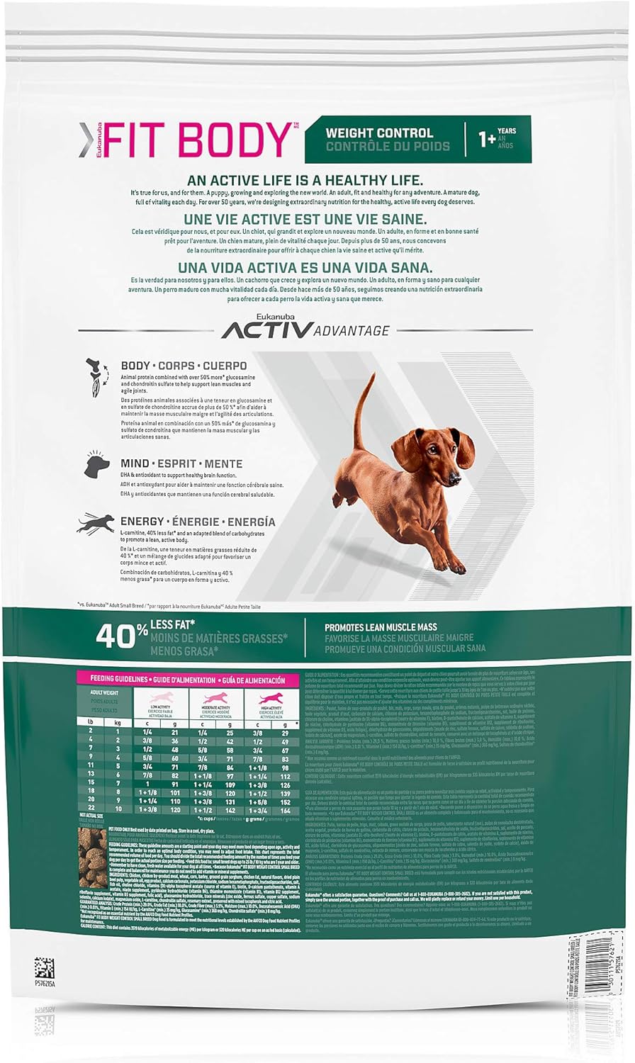 eukanuba low fat dog food