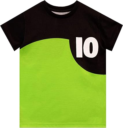 Ben 10 Camiseta de Manga Corta para niños Verde 11-12 Años: Amazon.es: Ropa y accesorios