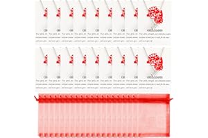 Tondiamo 24 Pcs Cheerleader Necklace Gifts Bulk Cheerleading Gifts for Team Cheerleader Megaphone Necklace, Motivational Card