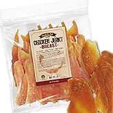 Gootoe Dog Treats, Chicken Jerky for Dogs - Dog Training Treats; High-Protein, Gluten-Free, Hypoallergenic, Grain-Free, Chicken Breast, 1 lb