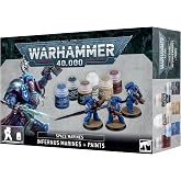 GAMES WORKSHOP Warhammer 40K: Space Marines: Infernus Marines &amp; Paints Set