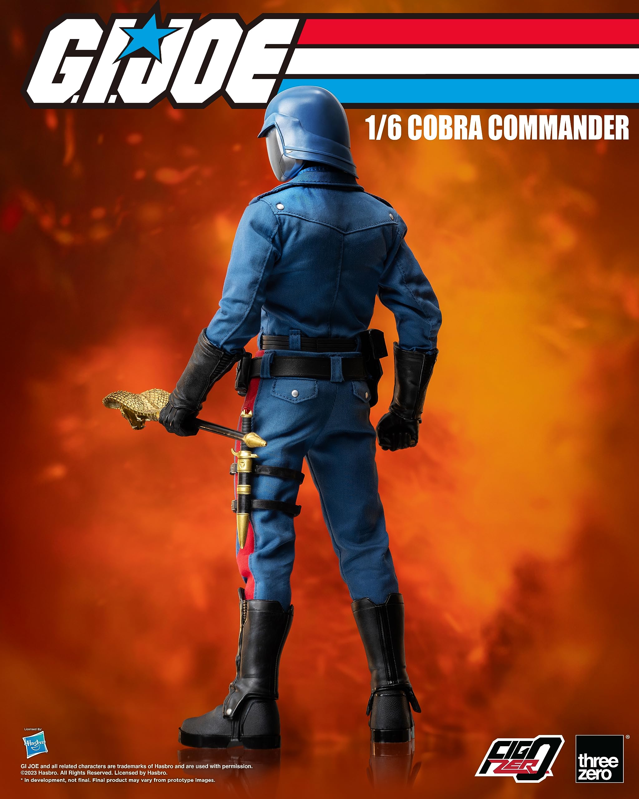 FigZero G.I. Joe: Cobra Commander 1:6 Scale Figure