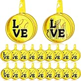 Yeyeplum 20 Pcs Softball Gifts Makeup Bag Clear Waterproof PVC Softball Cosmetic Bags Travel Toiletry Zipper Pouch Round Portable Sport Cosmetic Case for Women Girls Team Gift Party Favors