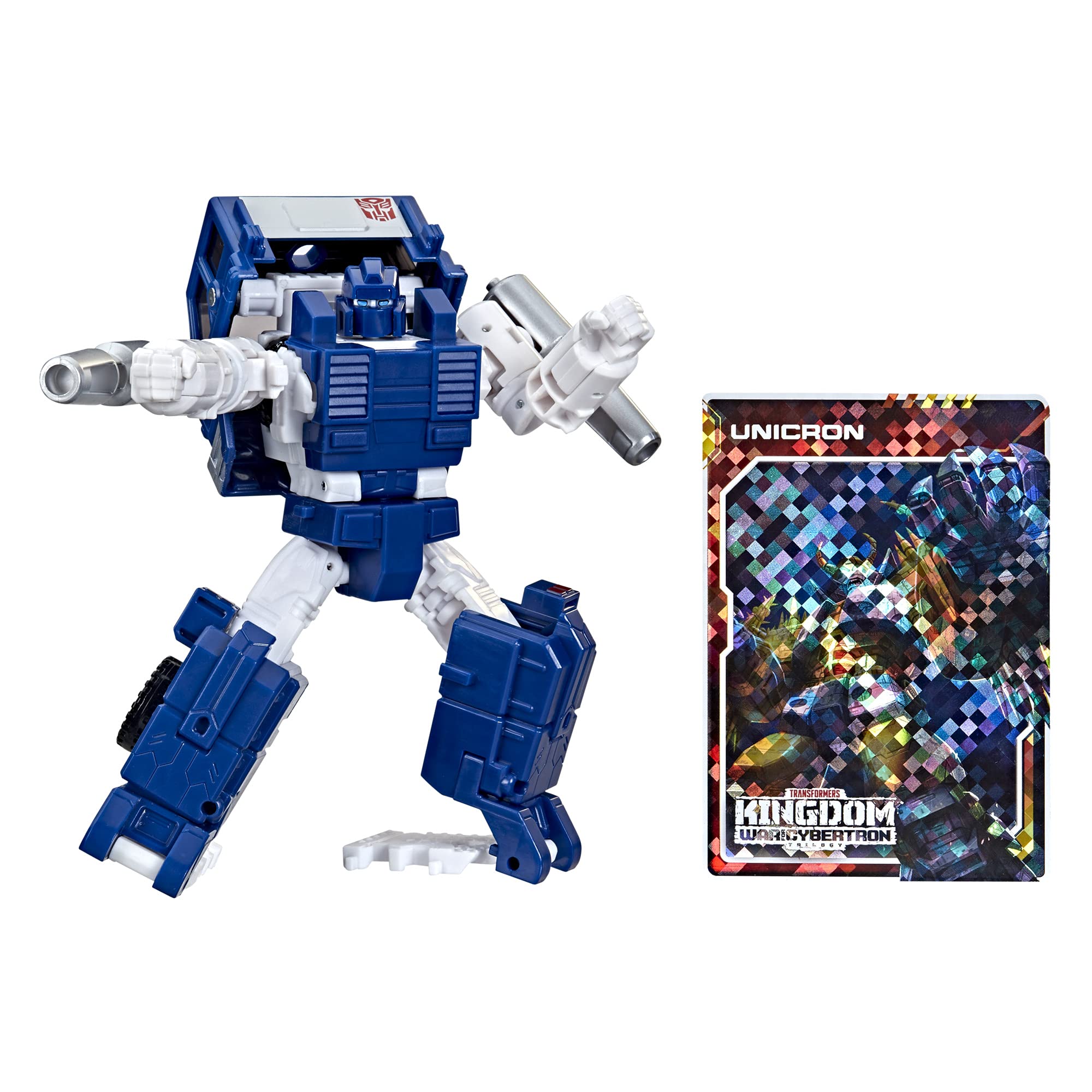 Transformers Toys Generations War for Cybertron: Kingdom Deluxe WFC-K32 Autobot Pipes Action Figure - 8 and Up, 14 cm Multicolor F0682