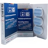 Descaling Tablets for Coffee Machines compatible with Bosch Siemens Neff Gaggenau, 3 Tablets x 36gr