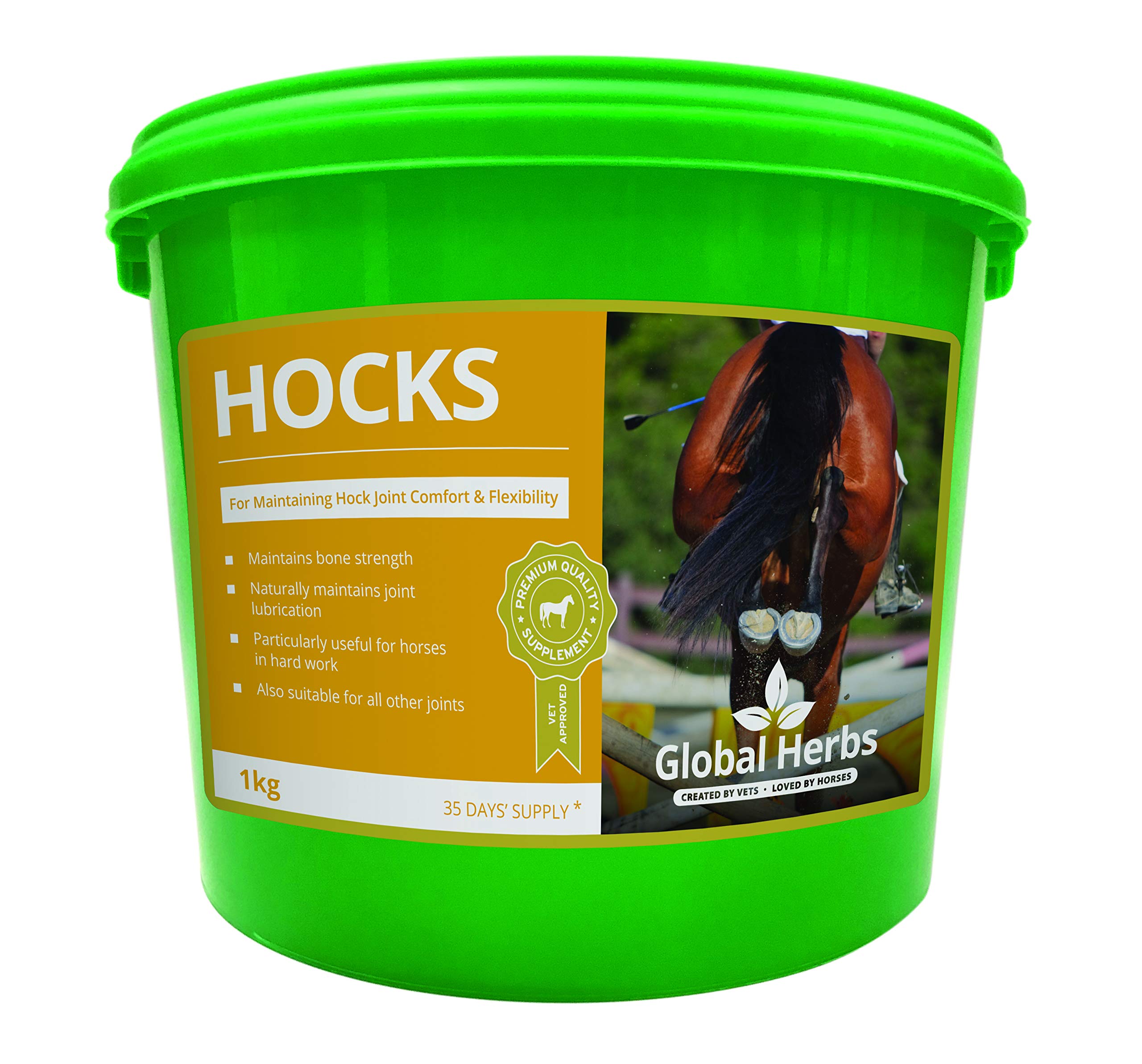 Global Herbs Hocks for Horses (1KG)