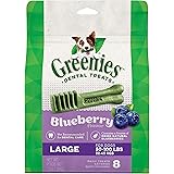 Greenies Blueberry Natural Dental Dog Treats, 12oz Packs